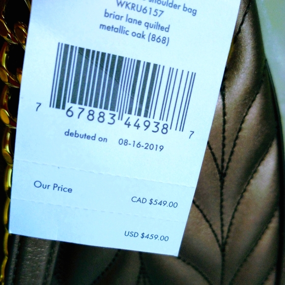 NEW Kate Spade Briar Lane Quilted Medium - Picture 12 of 12